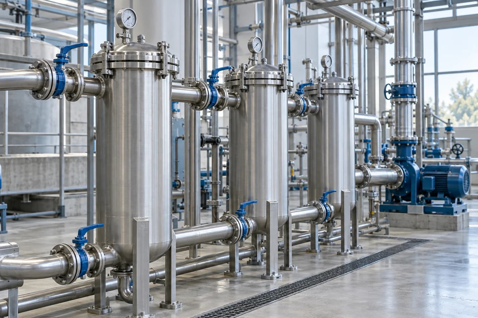 Liquid filtration applications