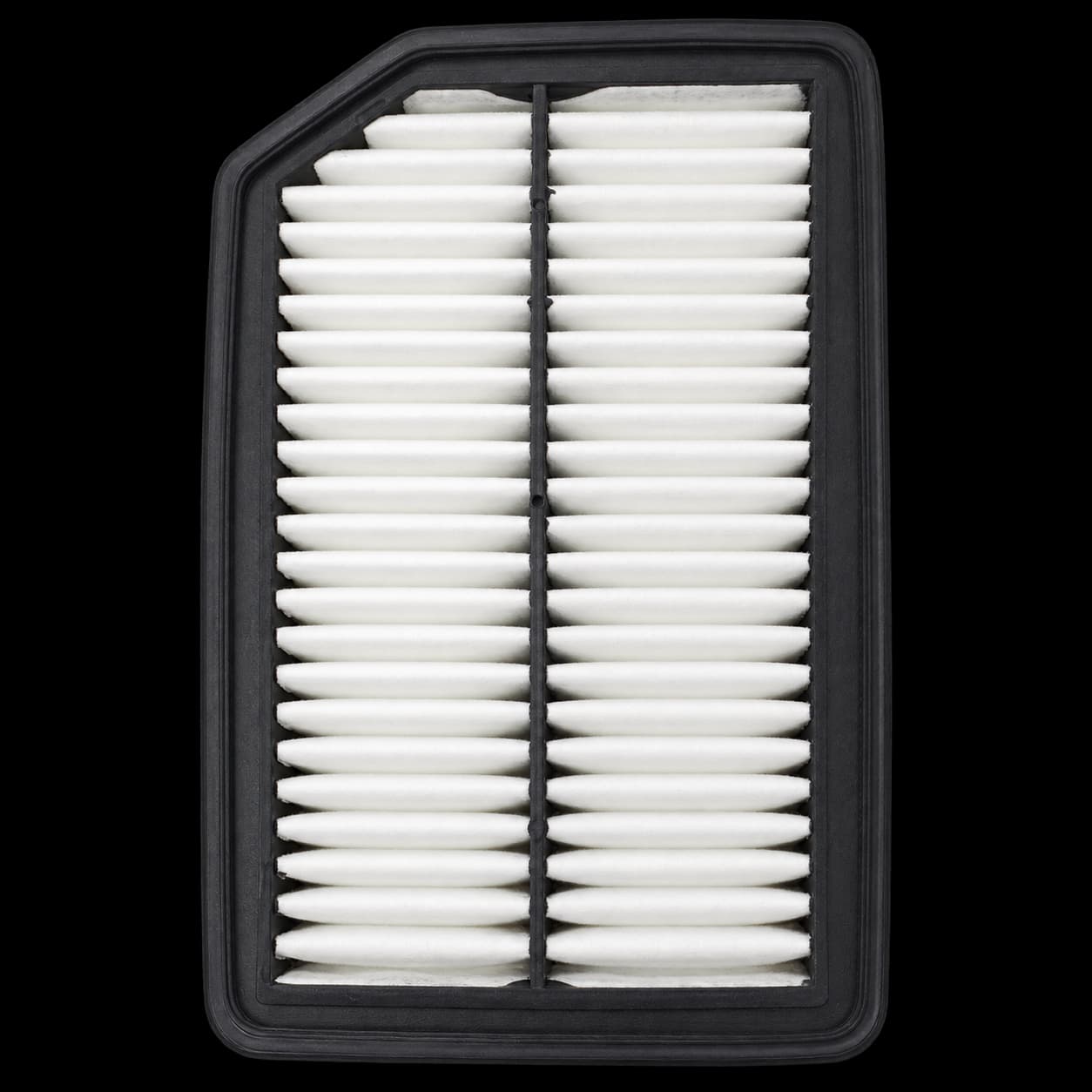 Synthetic nonwoven engine filters